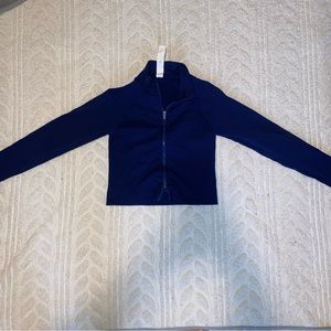 Fabletics Navy Cropped Jacket🦋Size L